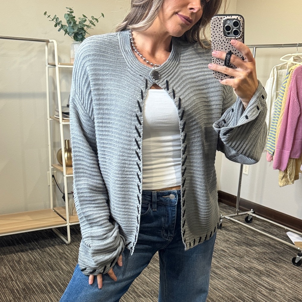 Gray Women's Sweater